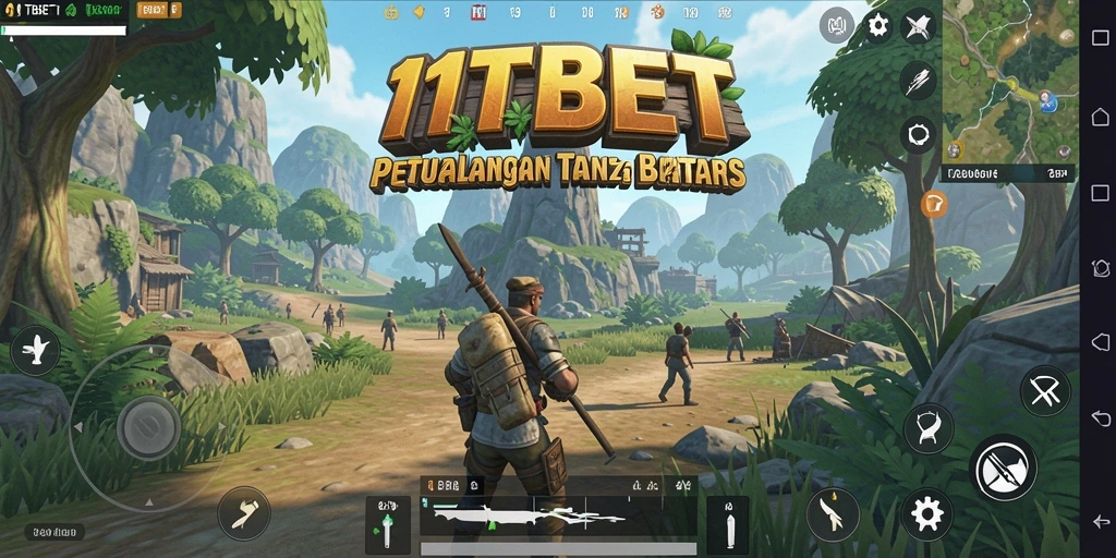 Tangkapan layar menunjukkan gameplay seru di dunia terbuka 11TBET.
