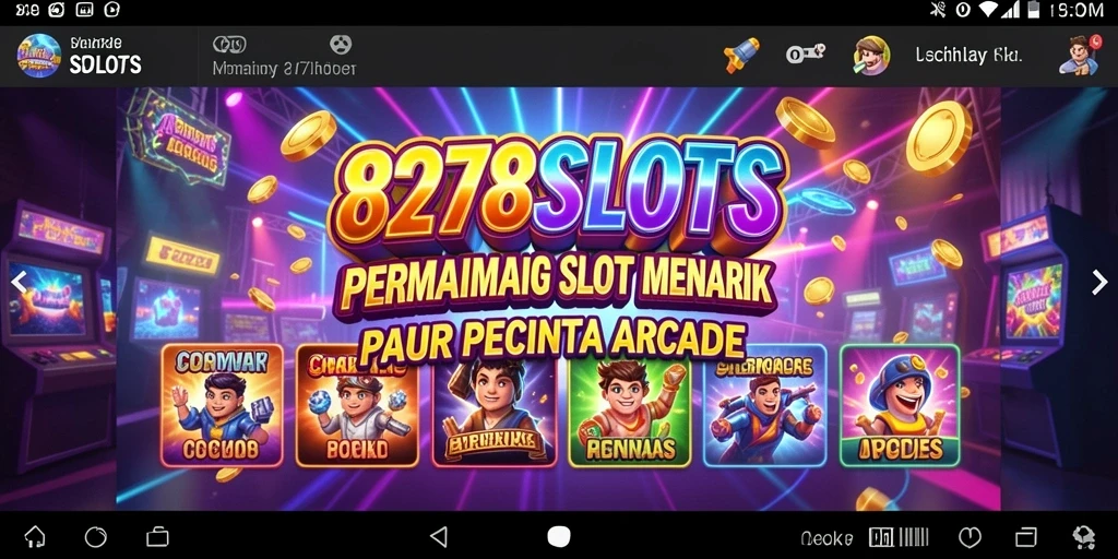 Screenshot gameplay 8278SLOTS dengan tampilan mesin slot yang menarik.