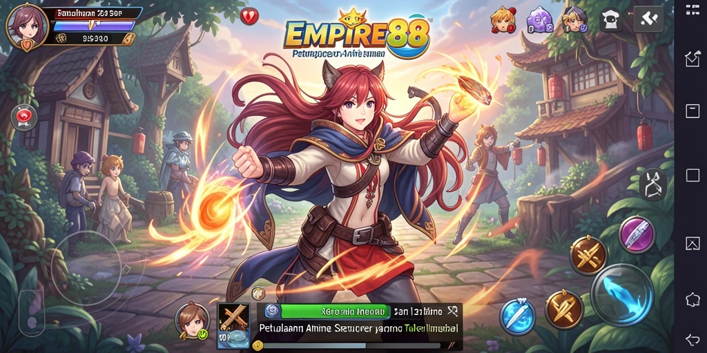 Gameplay seru dengan karakter Anime yang menarik.