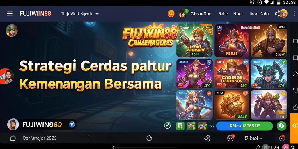 Tampilan Strategi di FUJIWIN88 yang mendebarkan dan interaktif.