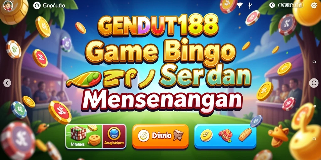 Tampilan gameplay GENDUT188 yang seru dan interaktif.