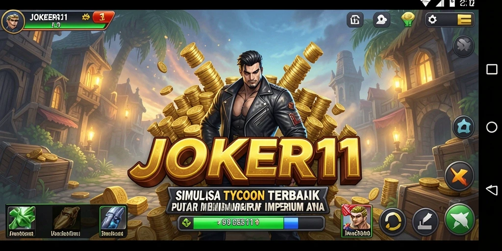 Tampilan gameplay JOKER11 yang menarik dan interaktif.