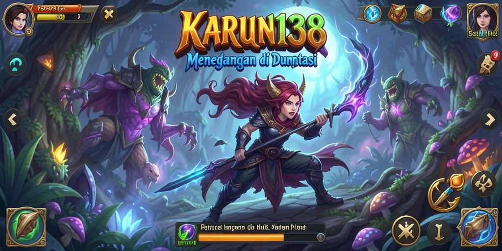 Tampilan gameplay menarik dari KARUN138 yang penuh petualangan.
