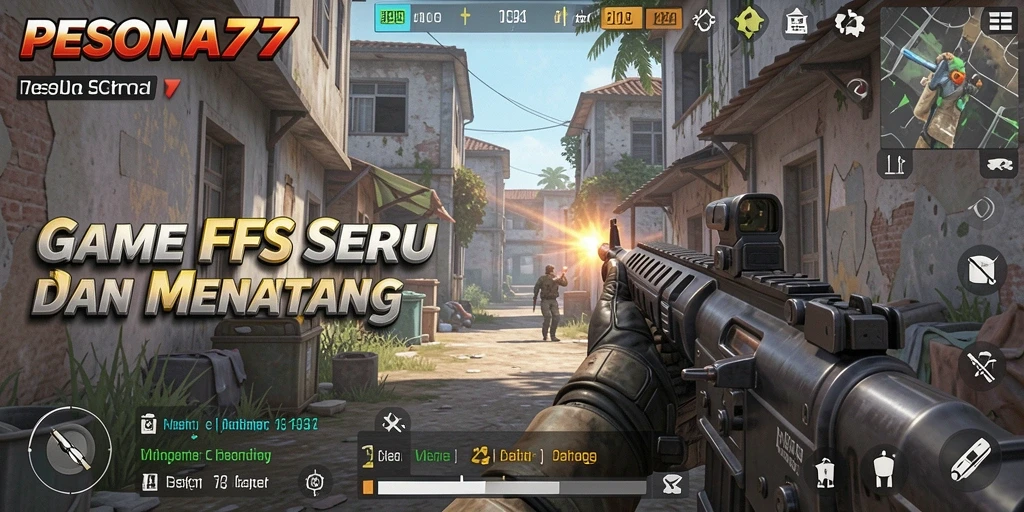 Gameplay seru dan intens dari PESONA77 dalam pertempuran FPS.