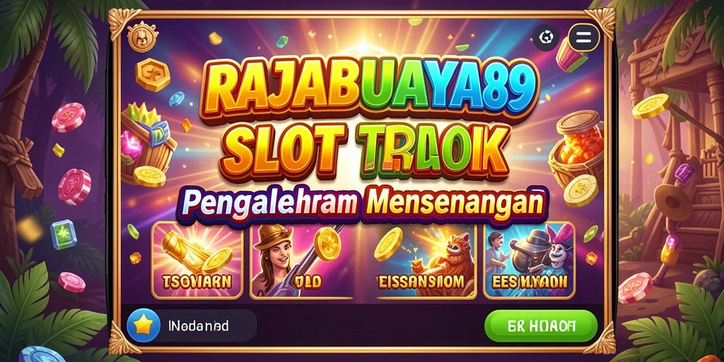 Gameplay menarik dari RAJABUAYA89 dengan berbagai tema slot.