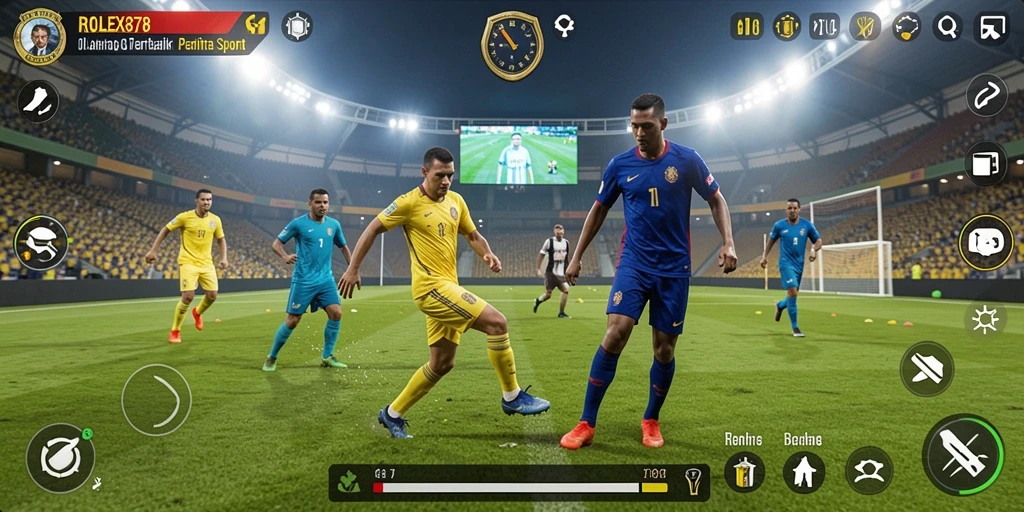 Gameplay seru dari ROLEX878 yang menampilkan pengalaman olahraga.